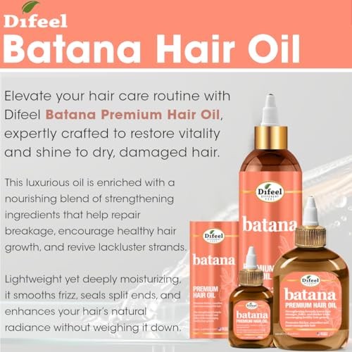 Difeel Elevated Batana Premium Hair Oil 2.5 oz