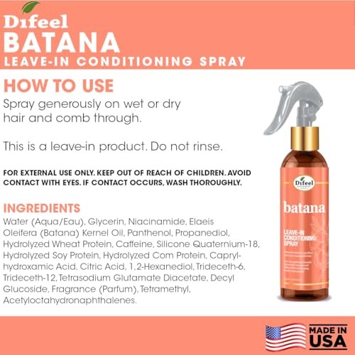 Difeel Elevated Batana Leave-in Spray 8 oz