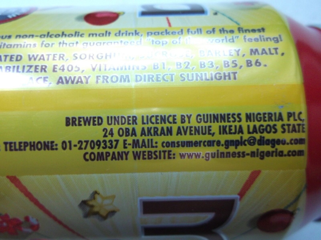 Malta Guinness Can 330ml