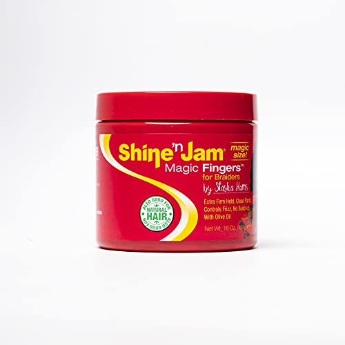 Shine-n-Jam - Magic Fingers Gel for Braids 16oz