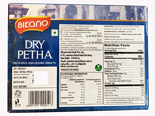 Bikano Dry Petha 400g