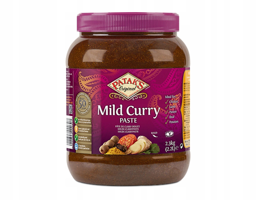 [3666] Patak Curry Paste Mild 2300g