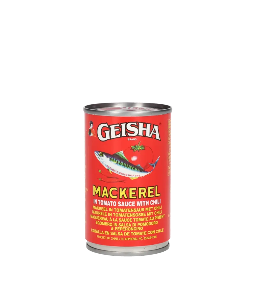 Geisha Mackerel in chilisauce 155g
