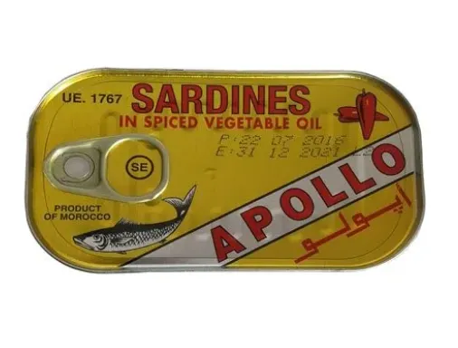 [440] Apollo Sardines in hot oil 125g
