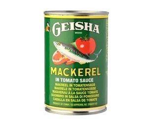 Geisha Jack Mackerel in tomato sauce 425g
