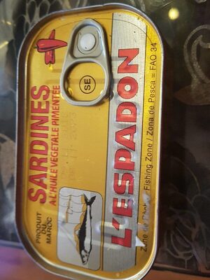 [2951] Lespadon sardines Chilli sauce 125g