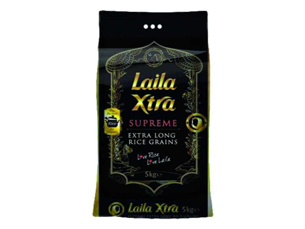 [2854] Laila Xtra Long Grain Rice 5kg