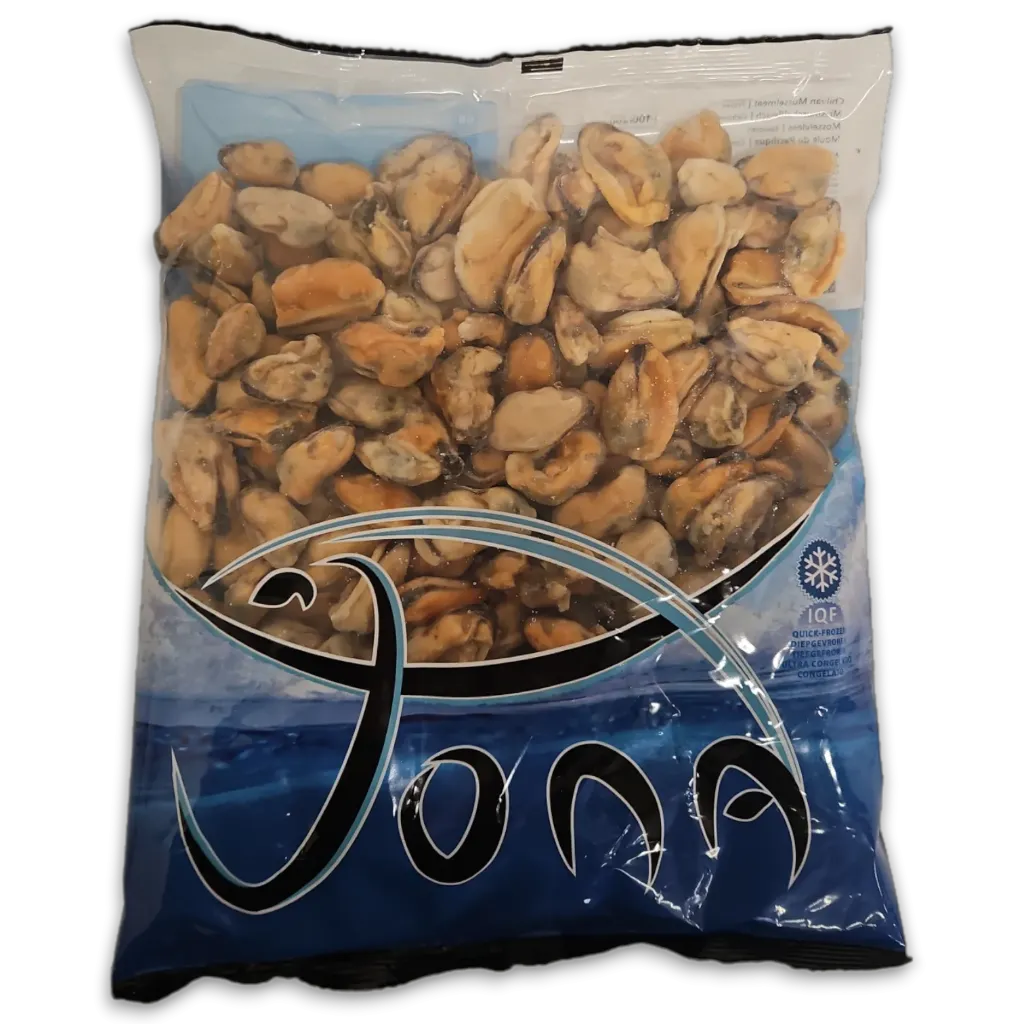 [3373] Mussel meat cooked 100/200  1 kg -CL