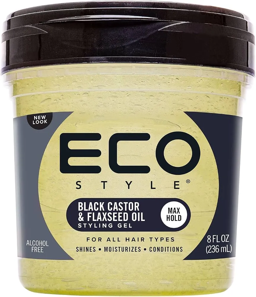 Ecostyler Black Castor Oil Gel 8 oz