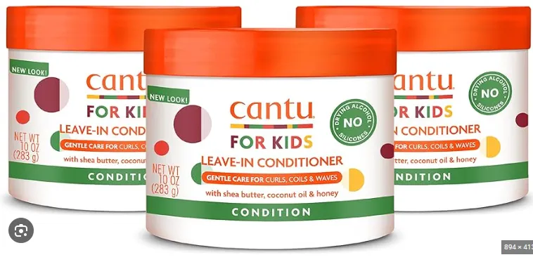 [5171] Cantu Kids Care Leave in Conditioner 10 oz