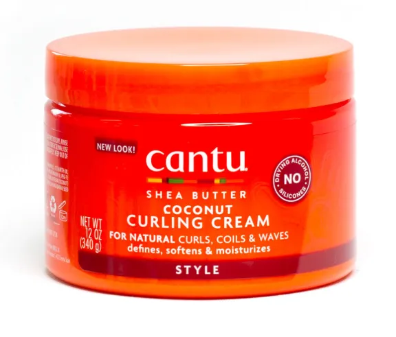 [5228] Cantu Natural Coconut Curling Cream 12 oz # 7003