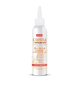 [5735] Cantu No Drip Tea Tree & Jojoba Scalp Oil 6oz 0008