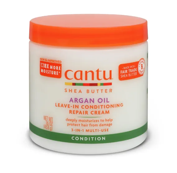 [5265] Cantu Argan Leave in Cream Conditioner 16oz