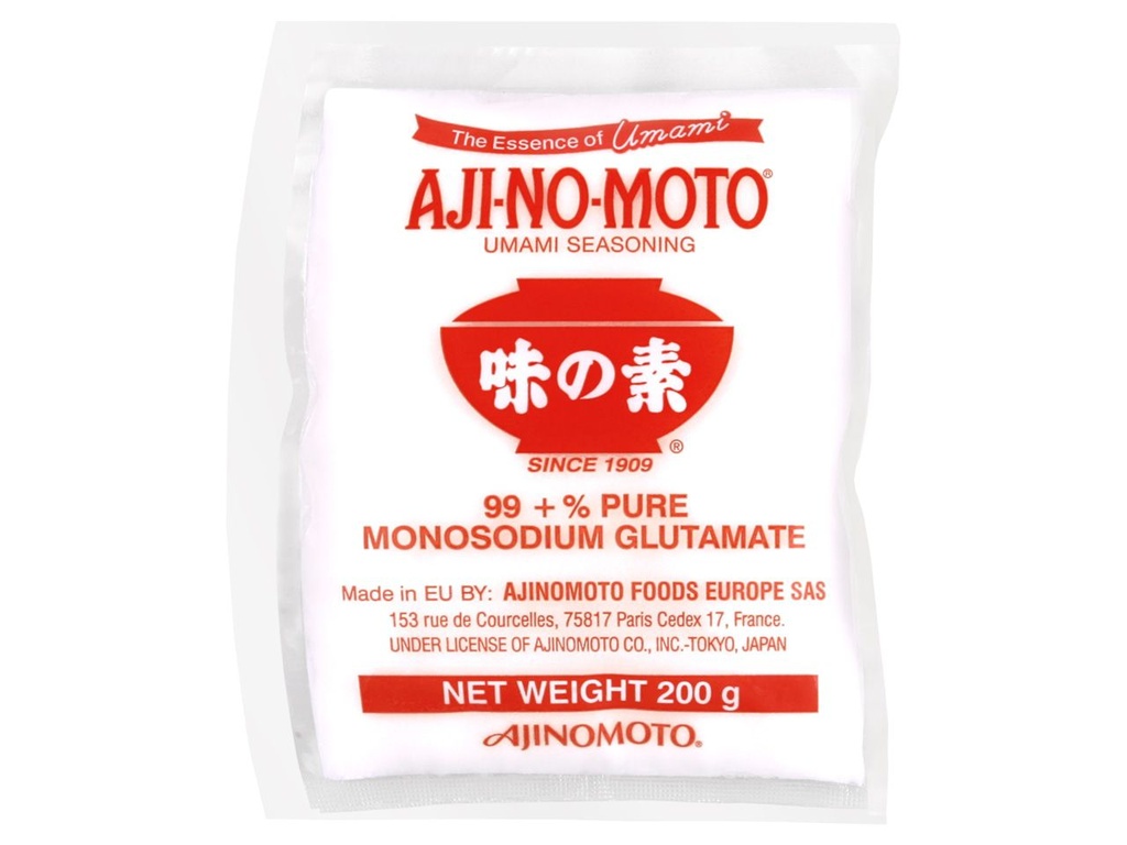 MSG Sodium glutamate AJINOMOTO pk 200g