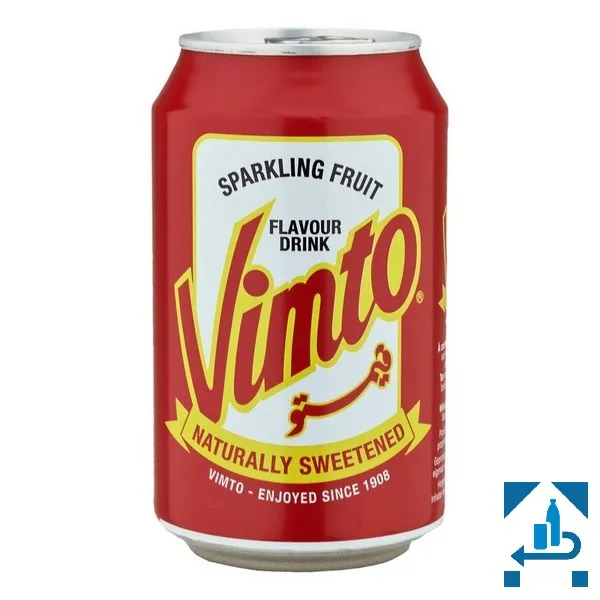 [4763] Vimto Soft drink Red Can 330ml