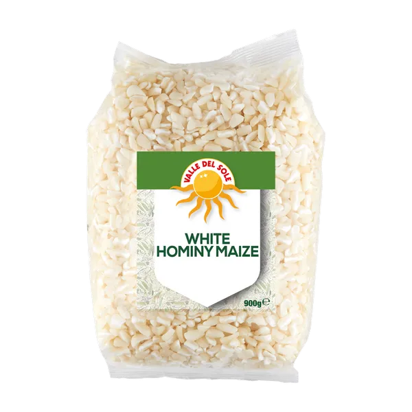 [4757] Vds White Hominy Broken Mais 900g