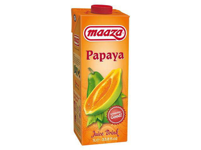 [3022] Maaza Papaya Drink Tetra 1 liter