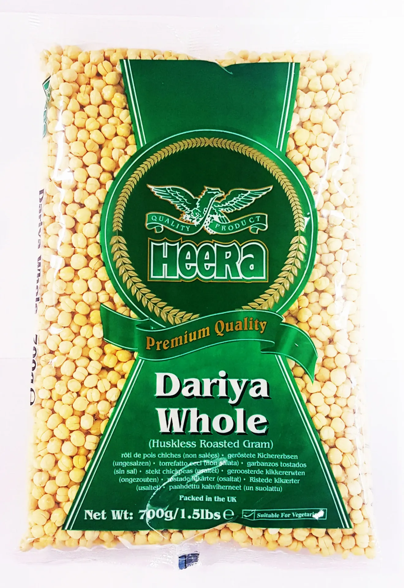 [2376] Heera Roasted Dariya Whole 300g