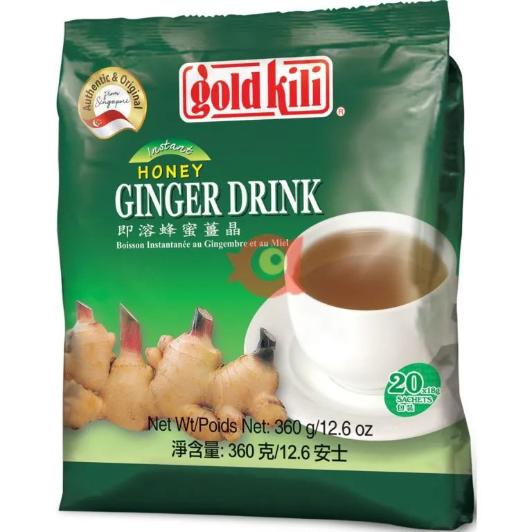 [1885] Gold Kili Instant Honey Ginger Drink 20x18g