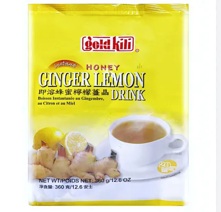[1887] Gold Kili Instant Honey Ginger Lemon Drink 20x18g