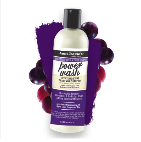 [471] Aunt Jackie Grapeseed Power Wash Shampoo 12oz