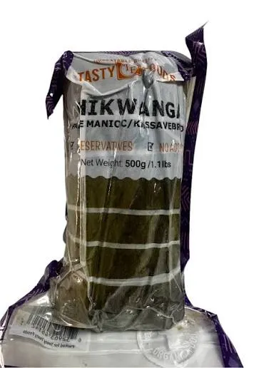 Tasty Food Kwanga/cassavabread/pain de manioc (500g) pcs-CM