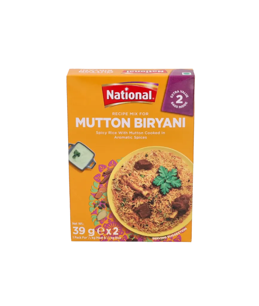 [3409] National Mutton Biryani 90g