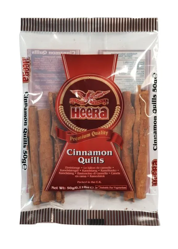 [2161] Heera Cinnamon Quills 50g