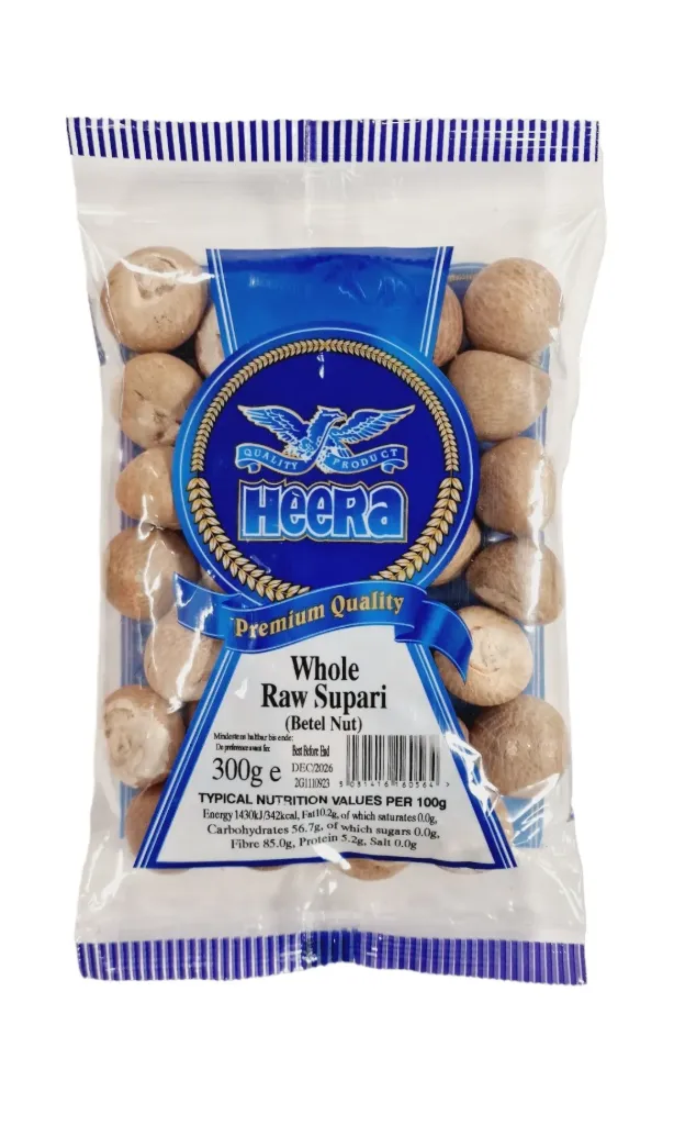 [2447] Heera Whole Raw Supari 300g