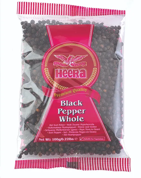 Heera Black Pepper Whole 100g