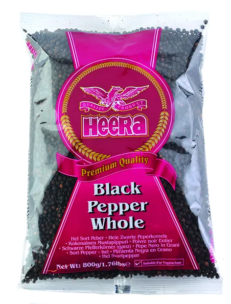 Heera Black Pepper Whole 300g