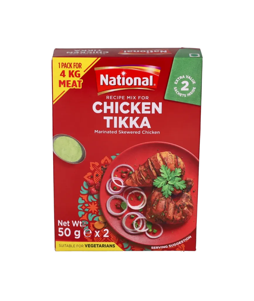 [3387] National Chicken Tikka Spice Mix 100g