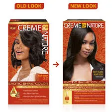 [931] Creme of Nature Gel Dye Soft Black 3.0