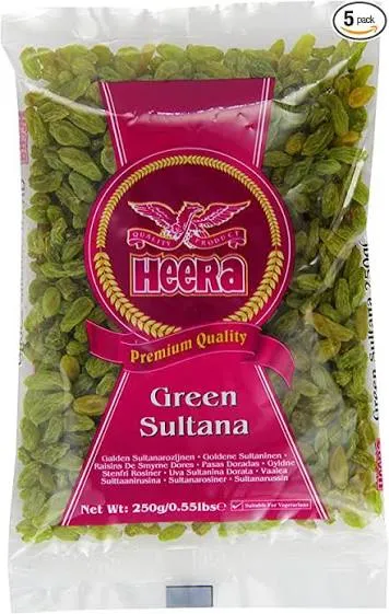 [2244] Heera Green Sultana 250g