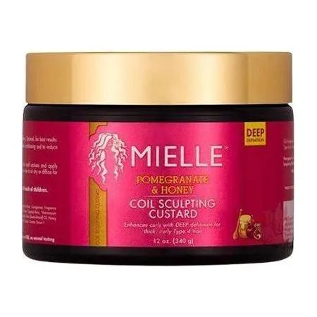 [3210] Mielle Org Pomegrante Honey Coil Custard 12 oz