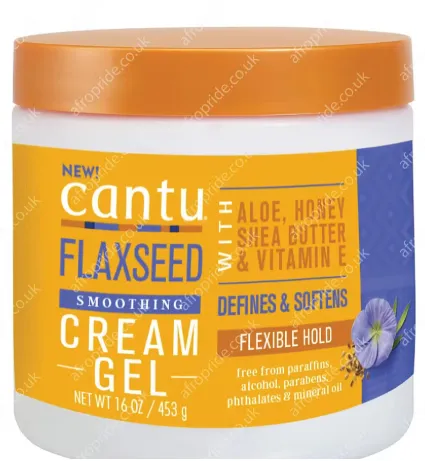 Cantu Natural Flaxseed Smooth Cream Gel 16oz