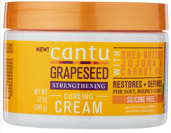 [5223] Cantu Natural Grapeseed Curling Activator Cream 12 oz
