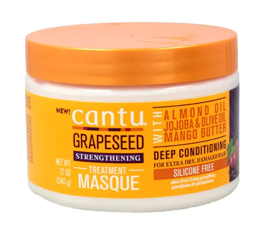 [5095] Cantu Natural Grapeseed Deep Treatment Masque 12oz