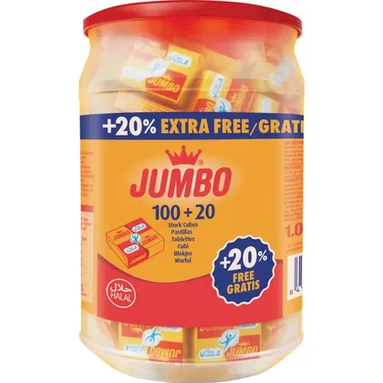 Jumbo Cubes Vita Promo Pack 120 x 10g