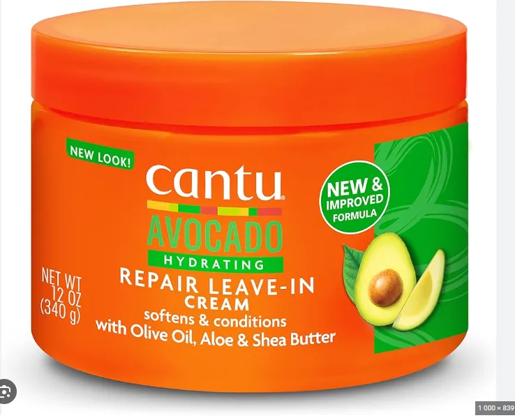 [5586] Cantu Avocado Leave In Conditioning Repair Cream 12 oz