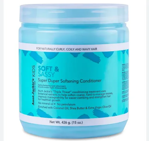 [475] Aunt Jackie Soft & Sassy Softening Conditioner 15 oz