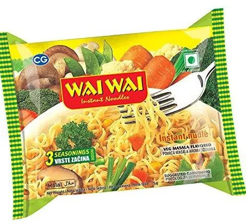 Wai Wai Instant Veg Noodles 75g