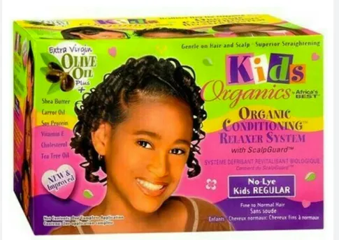 [199] Africa Best Organics Kids Relaxer Kit Regular
