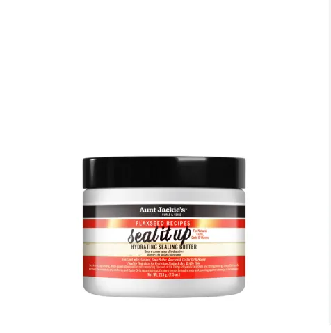 Aunt Jackie's Curls & Coils Flaaxseed Recipes Seal It Up Hydrating Sealing Butter 213g