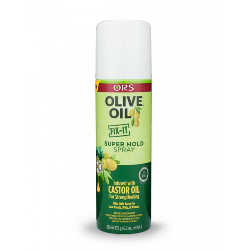 ORS Olive Oil Fix-It Super Hold Spray with Castor Oil 200ml