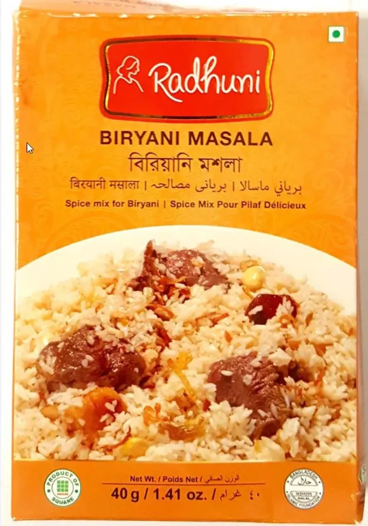 Radhuni Biryani Masala 40g