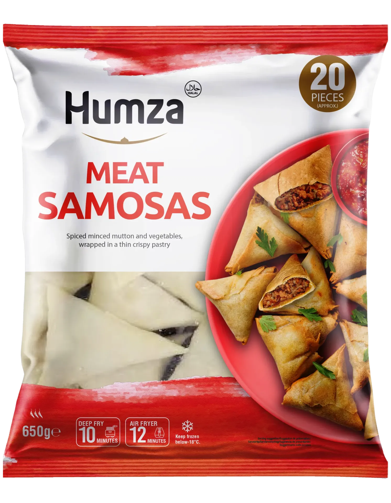 [5239] Humza Meat Samosa 650g ( 20 pcs )