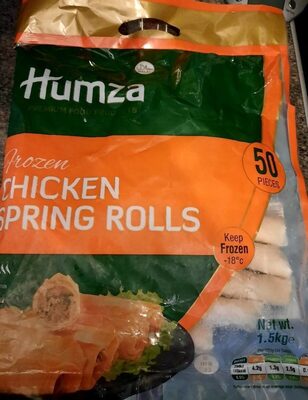 [5241] Humza Chicken Spring Roll 1500g (50pcs)