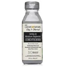 Creme of Nature Clay and Charcoal Moisture Conditioner 12 oz