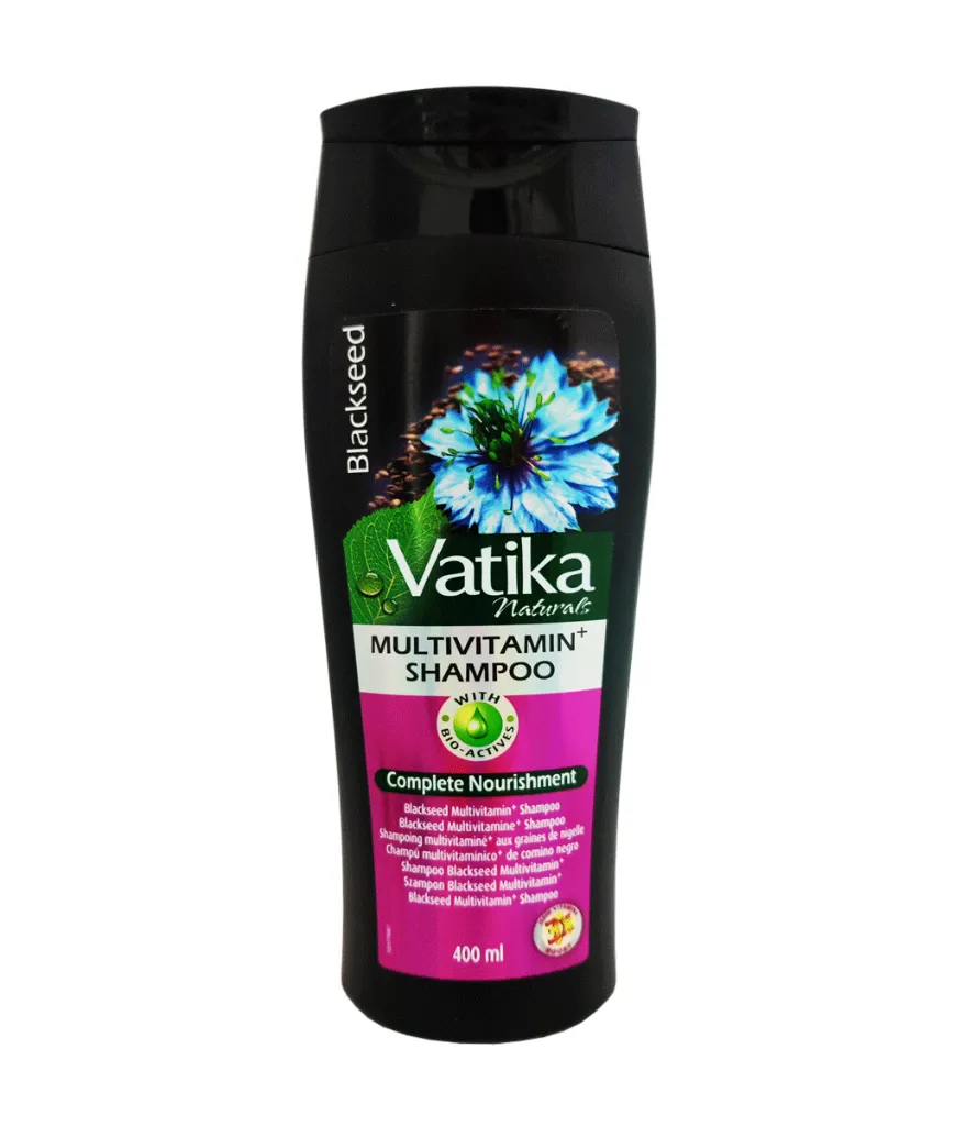 [5486] Vatika Black Seed Multivitamin Shampoo 400ml